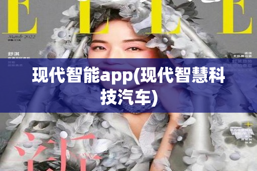 现代智能app(现代智慧科技汽车)