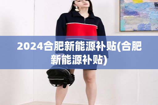 2024合肥新能源补贴(合肥新能源补贴)