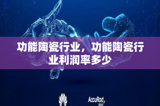 功能陶瓷行业，功能陶瓷行业利润率多少