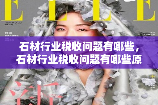 石材行业税收问题有哪些，石材行业税收问题有哪些原因